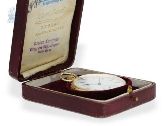 Taschenuhr: schwere englische Präzisionstaschenuhr, vermutlich Observatoriums-Chronometer, John Bennett London No.35043, 1879 - Foto 7
