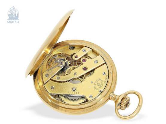 Taschenuhr: hochfeine Goldsavonnette, Ankerchronometer Vacheron & Constantin No.371092, Genf ca.1915 - photo 8