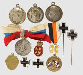 Konvolut Medaillen und Miniaturen