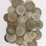 Konvolut von 46 Kleinmünzen Silber: - photo 1