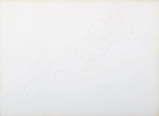 Lucio Fontana. Nudo femminile 1958 - 60 - Foto 1