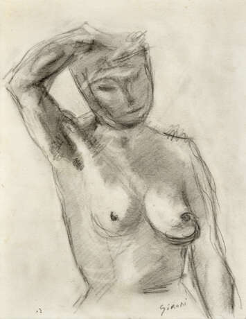 Mario Sironi. Studio di nudo femminile 1928-1929 circa - Foto 1