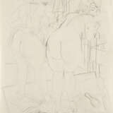 George Grosz. Zwei Aktmodelle im Studio des Künstlers (recto e verso) 1927 - photo 1