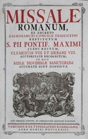 Missale Romanum, - фото 1