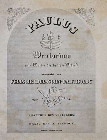 Mendelssohn-Bartholdy, F. - Foto 1