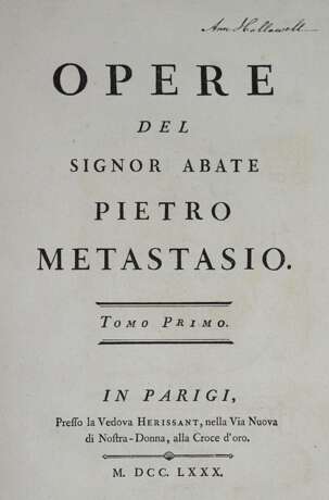 Metastasio, P. - Foto 2