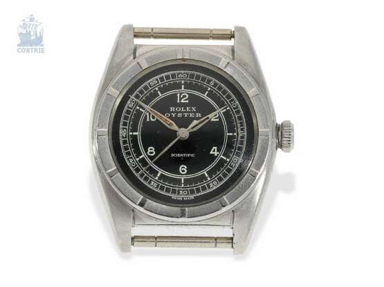 Armbanduhr: äußerst seltene Rolex mit schwarzem "Scientific-Dial", Ref.5015, ca.1950 - photo 1