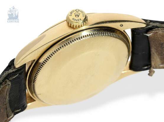 Armbanduhr: gesuchtes, frühes Rolex Chronometer mit "Honeycomb-Dial", Referenz 6084, ca.1955 - photo 5