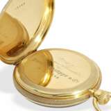 Taschenuhr: hochfeine und frühe Gold/Emaille-Taschenuhr mit frühem Kronenaufzug, Patek Philippe & Co, à Genève, 'Invention & Exécution', No.13781, ca.1858 - фото 2