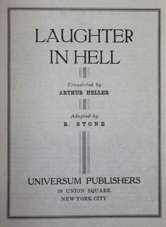 Laughter in Hell. - Foto 1
