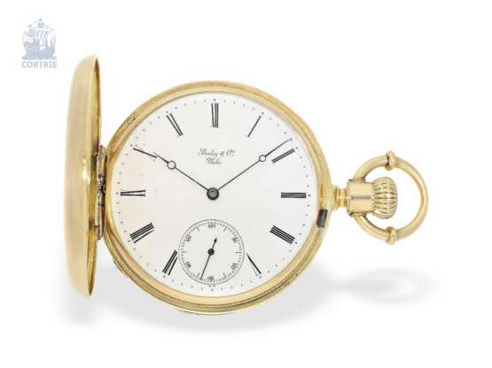 Taschenuhr: frühes, schweres Patek Philippe Ankerchronometer mit besonderer Werksqualität, No.42783, Genf ca.1875 - фото 4