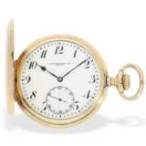 Taschenuhr: einzigartiges Patek Philippe Ankerchronometer, vermutlich ein "Piece Unique" mit skelettiertem und graviertem Prunkwerk und Original-Zertifikat, ca.1917 - Foto 9