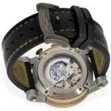 Armbanduhr: großer, außergewöhnlicher limitierter Chronograph, Cuervo y Sobrinos "Pirata", Ref. 3051.5 RLE mit Box & Papieren von 2011 - photo 9