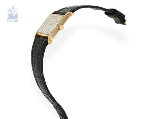Armbanduhr: extrem rare Audemars Piguet Ref.3010 in Roségold, äußerst seltene Gehäuseform, gefertigt 1940, mit Archivauskunft von Audemars Piguet - photo 4