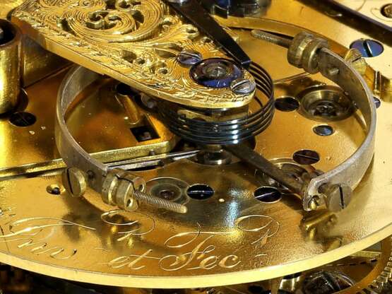 Taschenuhr: bedeutendes und museales Taschenchronometer, John Arnold & Son London No.484/785, 1794/1866 - фото 1
