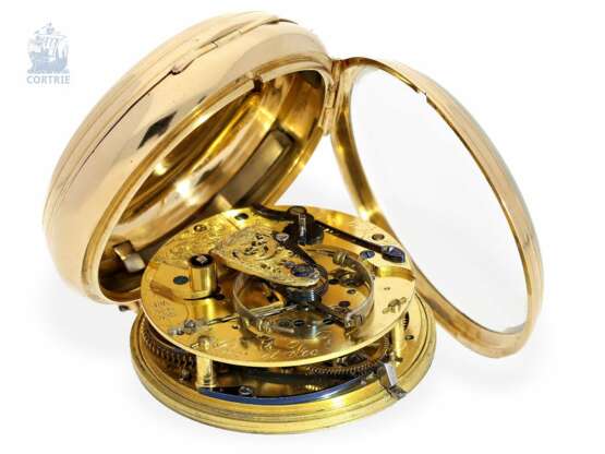 Taschenuhr: bedeutendes und museales Taschenchronometer, John Arnold & Son London No.484/785, 1794/1866 - фото 6