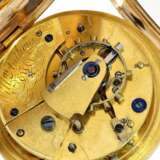 Taschenuhr: extrem seltenes englisches Arnold-Typ Chronometer von einem der bedeutendsten englischen Uhrmacher, William Anthony No.4355, London 1809 - photo 1