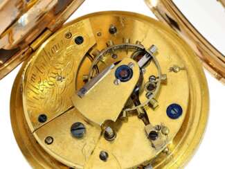 Taschenuhr: extrem seltenes englisches Arnold-Typ Chronometer von einem der bedeutendsten englischen Uhrmacher, William Anthony No.4355, London 1809