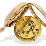 Taschenuhr: extrem seltenes englisches Arnold-Typ Chronometer von einem der bedeutendsten englischen Uhrmacher, William Anthony No.4355, London 1809 - Foto 5