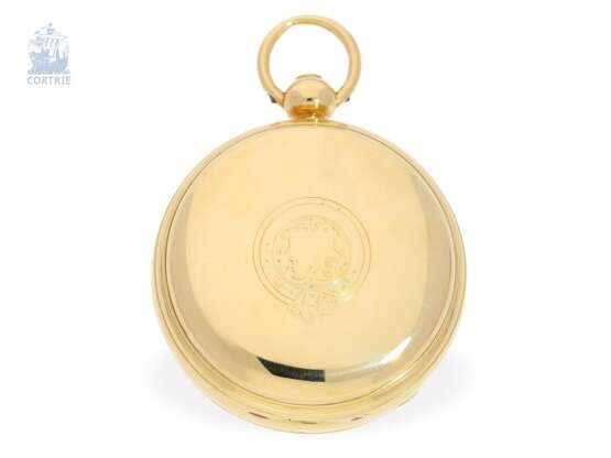 Taschenuhr: hochfeines englisches Taschenchronometer, um 1800, George Margetts, London (1748-1808), "Longitudinal Watchmaker" , "Master of Horology" seit 1779 - Foto 3