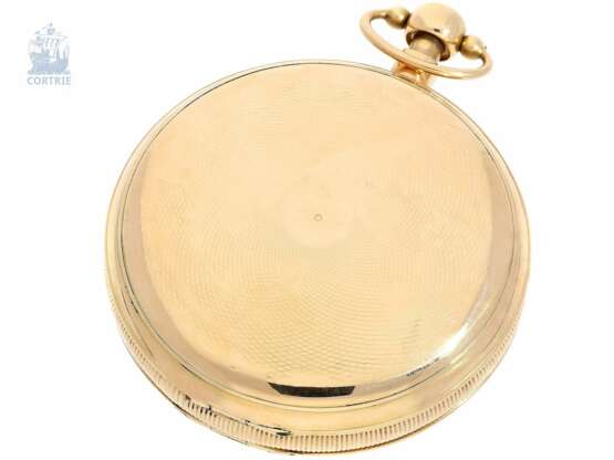 Taschenuhr: museale und technisch hochinteressante Taschenuhr, früheste bekannte nummerierte Taschenuhr von Frederik Jürgensen Copenhagen No.4033, ca.1813 - фото 2