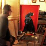 Portrait of a black Ayam Tseman. Linen Oil paint Conceptual art Genre art 2020 - photo 4