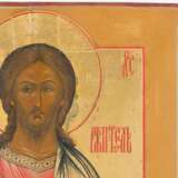 Christus Pantokrator mit vergoldetem Silberoklad - Foto 8