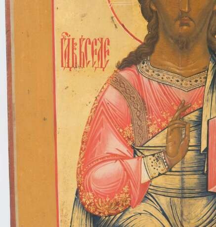 Christus Pantokrator mit vergoldetem Silberoklad - фото 9
