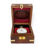 Taschenuhr: sehr feines Ulysse Nardin Taschenchronometer mit originaler, nummerierter Holzbox und Originalzertifikat, CHRONOMETRE No.18090, ca.1920 - Foto 2