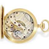Taschenuhr: sehr feines Ulysse Nardin Taschenchronometer mit originaler, nummerierter Holzbox und Originalzertifikat, CHRONOMETRE No.18090, ca.1920 - photo 7
