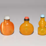 Lot: 5 Glas Snuff Bottles - photo 2