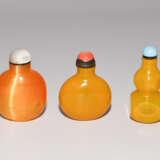 Lot: 5 Glas Snuff Bottles - Foto 4