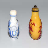 Lot: 4 Überfangglas Snuff Bottles - Foto 3