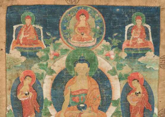 Thangka des Buddha Shakyamuni - Foto 3