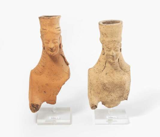 Lot: 2 archaische Büsten einer Göttin - фото 1