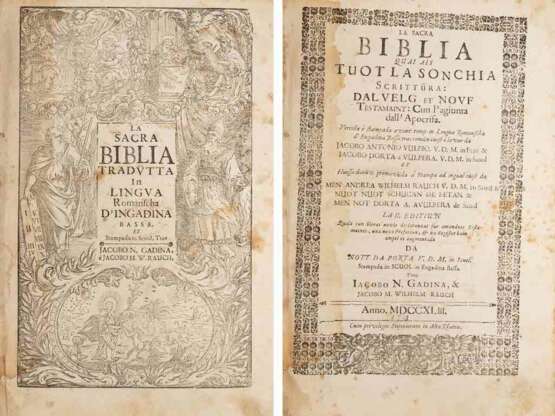 Biblia Raeto-Romanica - Foto 2