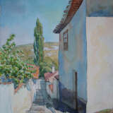 Drawing “Back street”, Paper, Watercolor, Realist, Landscape painting, 2005 - photo 1