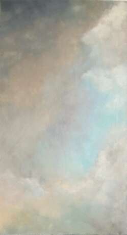 Картина «Тишина», Холст на подрамнике, Масляные краски, Минимализм, Пейзаж, 2020 г. - фото 1