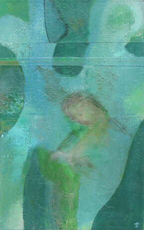 Design Painting “Summer. From the polyptych (Melodies) right side.”, Canvas, Oil paint, Postmodern, Mythological, 1994 - photo 1