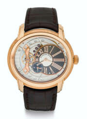 AUDEMARS PIGUET, 18K PINK GOLD, MILLENARY, REF. 15350OR.OO.D093CR.01