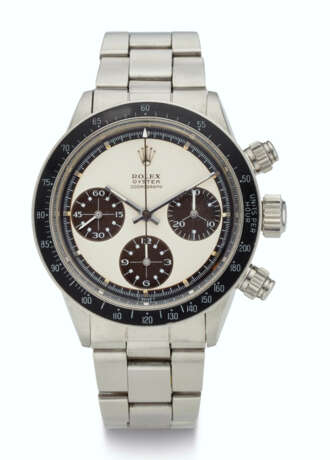 Rolex. ROLEX. STEEL, CHRONOGRAPH, TROPICAL "BIG EYE PAUL NEWMAN PANDA" DIAL, REF. 6263 - Foto 1