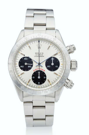 Rolex. ROLEX, STAINLESS STEEL, DAYTONA, REF. 6265 - фото 1