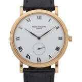 Patek Philippe. PATEK PHILIPPE, CALATRAVA, 18K PINK GOLD, HOBNAIL BEZEL, REF. 3919 - photo 1