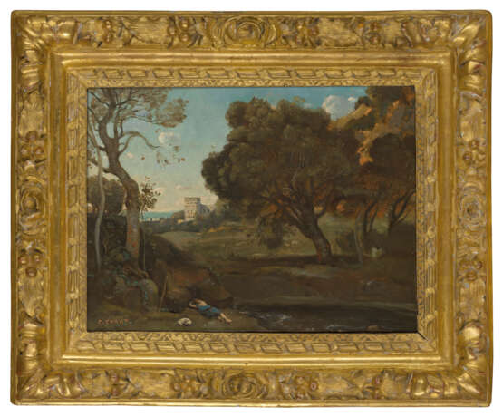 Corot, Jean-Baptiste-Camille (. JEAN-BAPTISTE-CAMILLE COROT (FRENCH, 1796-1875) - Foto 2
