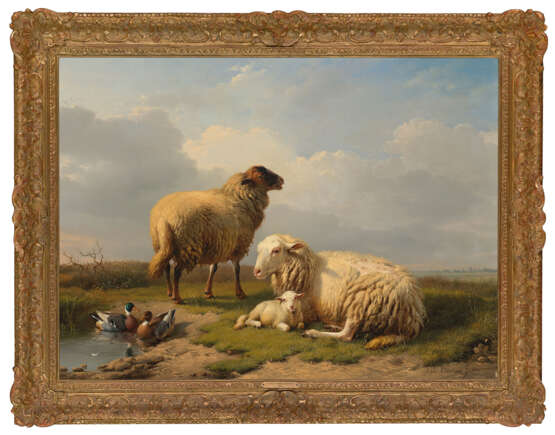 Verboeckhoven, Eugene Joseph (. EUGÈNE JOSEPH VERBOECKHOVEN (BELGIAN, 1798-1881) - Foto 2