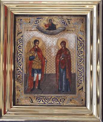 Архистратиг Михаил и Св.Мария - фото 1