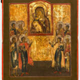 Gottesmutter von Vladimir mit Heiligen - Foto 2