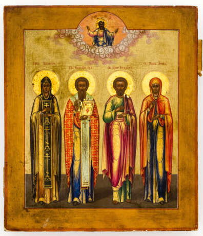 Hl. Pelagia, Hl. Basilios der Grosse, Hl. Joachim & Hl. Anna - photo 1