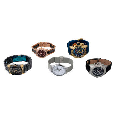 KONVOLUT 5x Uhr. 3x Alexander Milton, 1x So & Co and 1x Infinity Swiss - фото 2