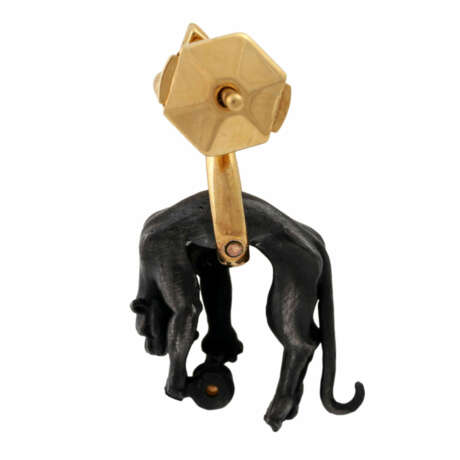 CARRERA Y CARRERA einzelner Ohrring "Panther" mit Brillant, - Foto 4